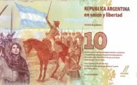 Billete 10 Pesos Argentinos Reverso