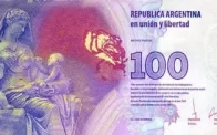 Billete 100 Pesos Argentinos Reverso