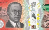 Billete 20 Dólares Australianos Reverso