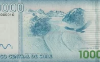 Billete 10000 Pesos Chilenos Reverso