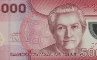 Billete 5000 Pesos Chilenos Frente