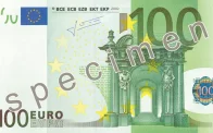 Billete 100 Euros Frente