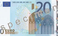 Billete 20 Euros Frente