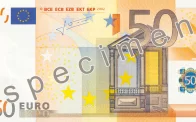 Billete 50 Euros Frente