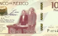 Billete 100 Pesos Mexicanos Frente
