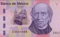 Billete 1000 Pesos Mexicanos Frente
