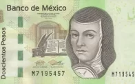 Billete 200 Pesos Mexicanos Frente