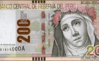 Billete 200 Soles Peruanos Frente
