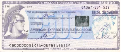 Cheque de viajero