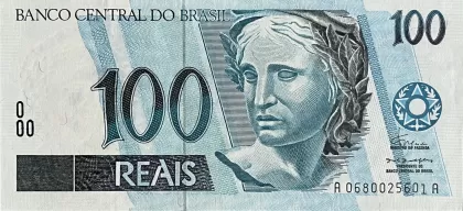 Billete real brasileño