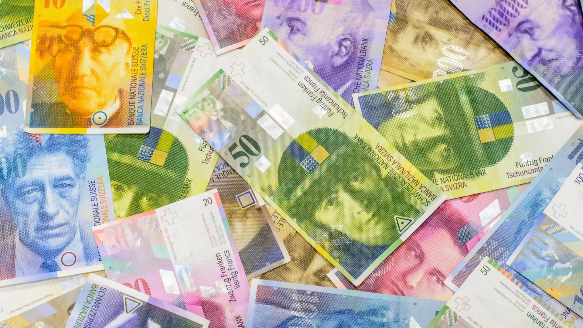 Billete franco suizo
