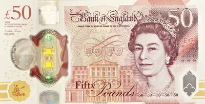 Billete Libra esterlina